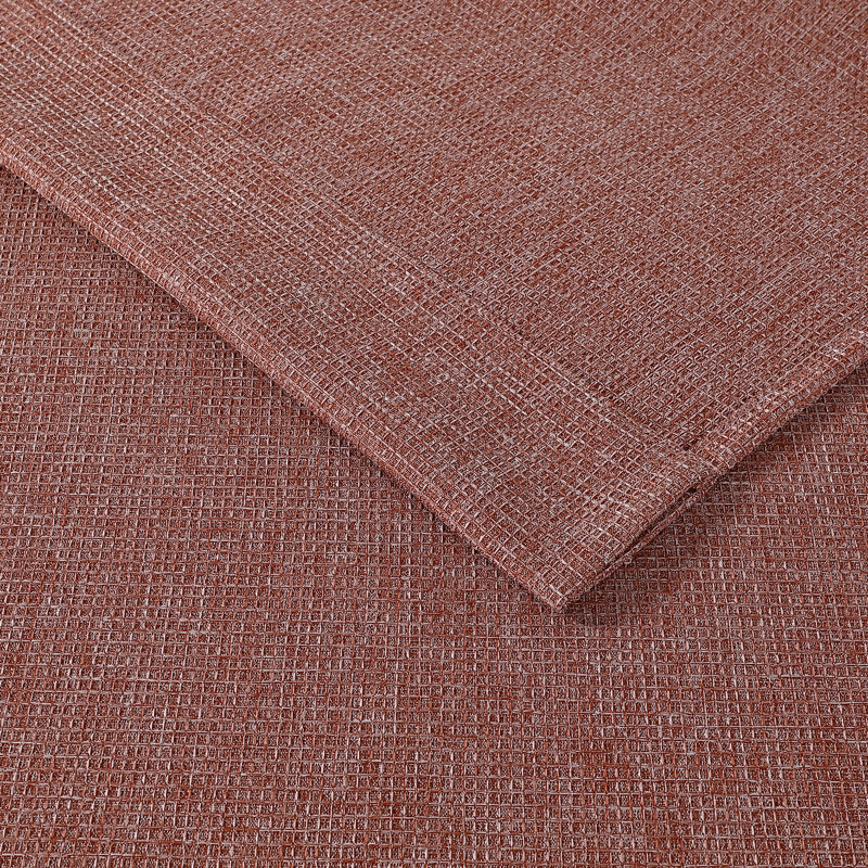 Hollman Room Darkening Curtain Pair, Rust