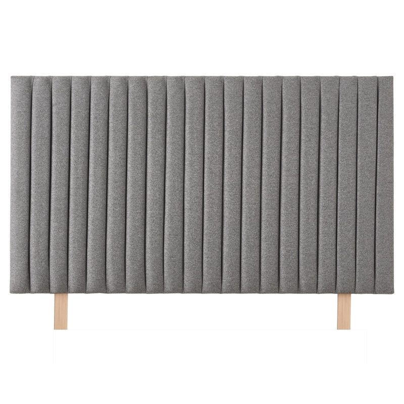 Hampton Upholstered Headboard, Grey, Kingsize (5')