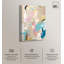 «Delicate Pastels Canvas Sunset», art mural abstrait par Art Remedy-105316484-105316489