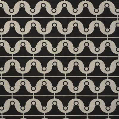 Schumacher x Studio Bon London Bridge Fabric
