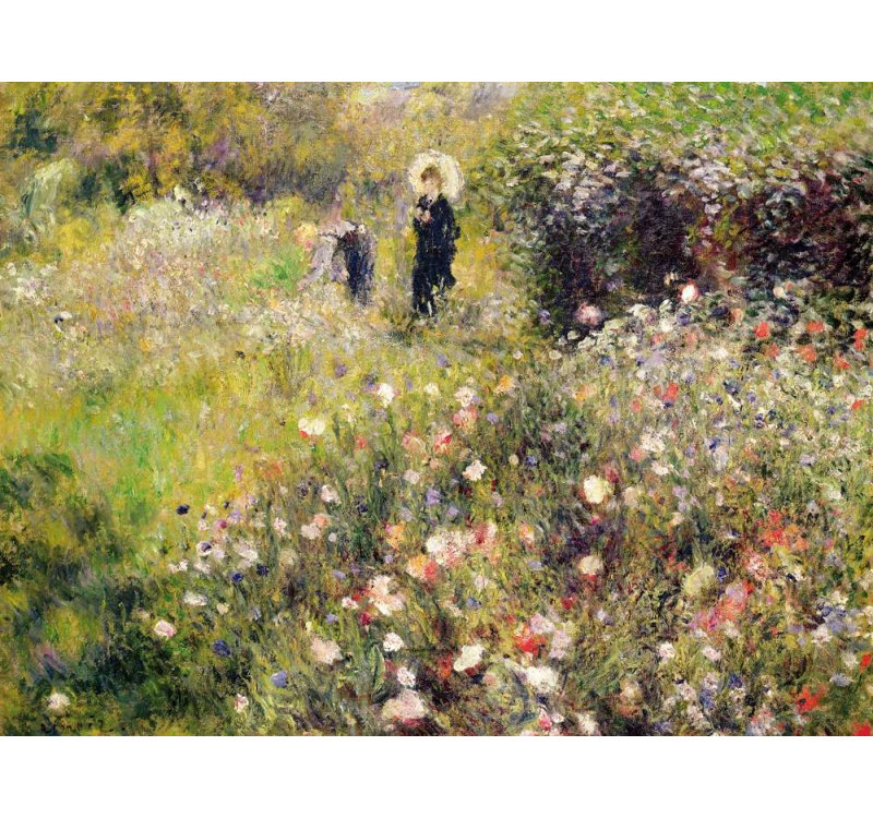 «Lark Manor ™», œuvre d'art tendue sur toile tendue par Renoir, Pierre, Auguste, H 36 po x l 47 po