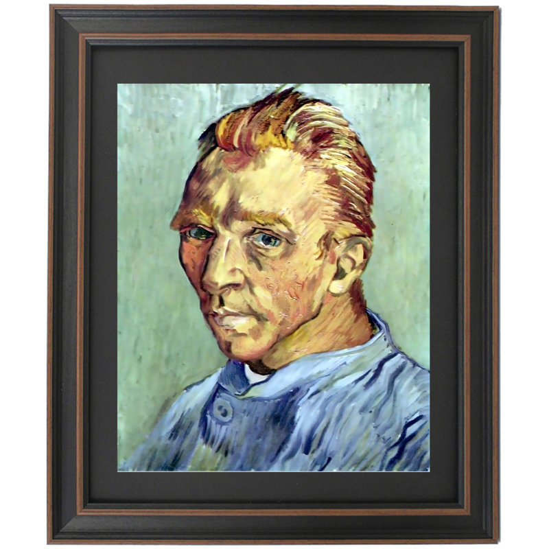 Self-Portrait By Van Gogh, 36" H x 30" W