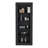 Bookcase Wray, Office, Black