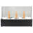 17.75" Bio Ethanol Ventless Portable Tabletop Triple Fireplace with Flame Guard
