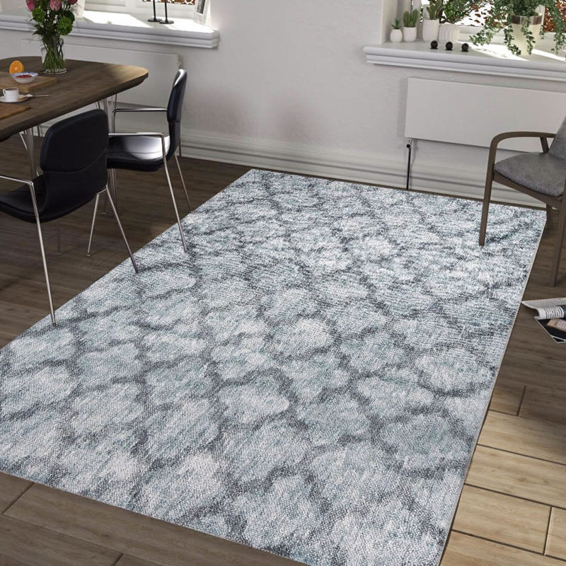 Luxurious Machine Washable Carpet, 100% Polyester, 7.5 x 10.8 Feet | Pile Height: 0.2 Inches, 1850 g/m² | Recycled Poly Cotton Underside, Easy Care, Perfect for Living Room & Bedroom, Soft & Durable Design