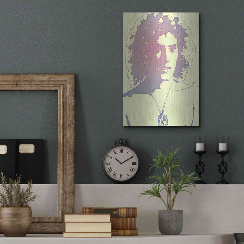 " Roger Daltrey " by Giuseppe Cristiano Painting Print, 16" H x 12" W x 0.13" D
