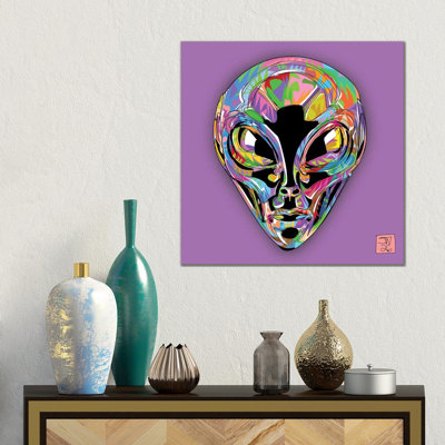 Chrome Alien by TECHNODROME1 - Gallery-Wrapped Canvas Giclée on Canvas