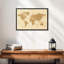 Carte du monde Aliaz Amber-107533009
