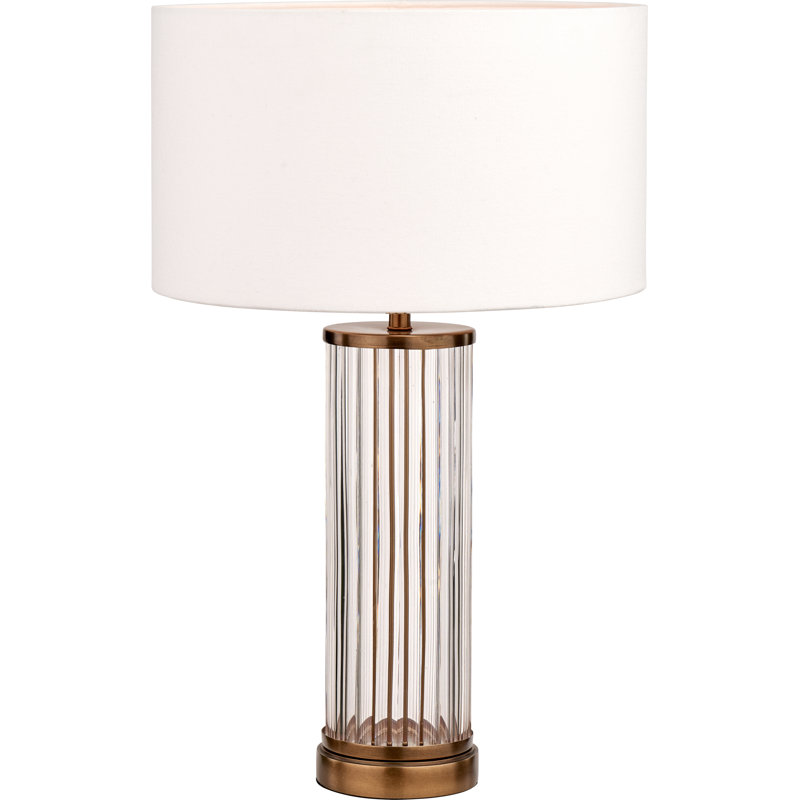 Ciara 42cm Desk Lamp Base, Antique Brass