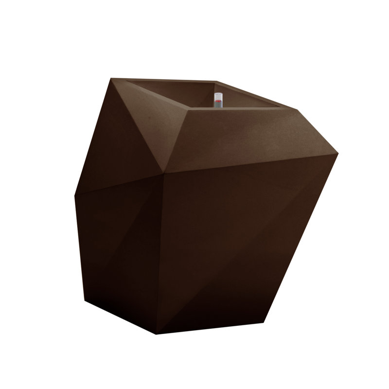 Faz Pot Planter, Bronze, 27.5" H x 25.75" W x 21.75" D