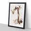 Crow in a Tree by Shibata Zeshin - Framed Print-55490346-55490351