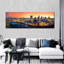 Nashville Sunset Panorama sur toile-953288458
