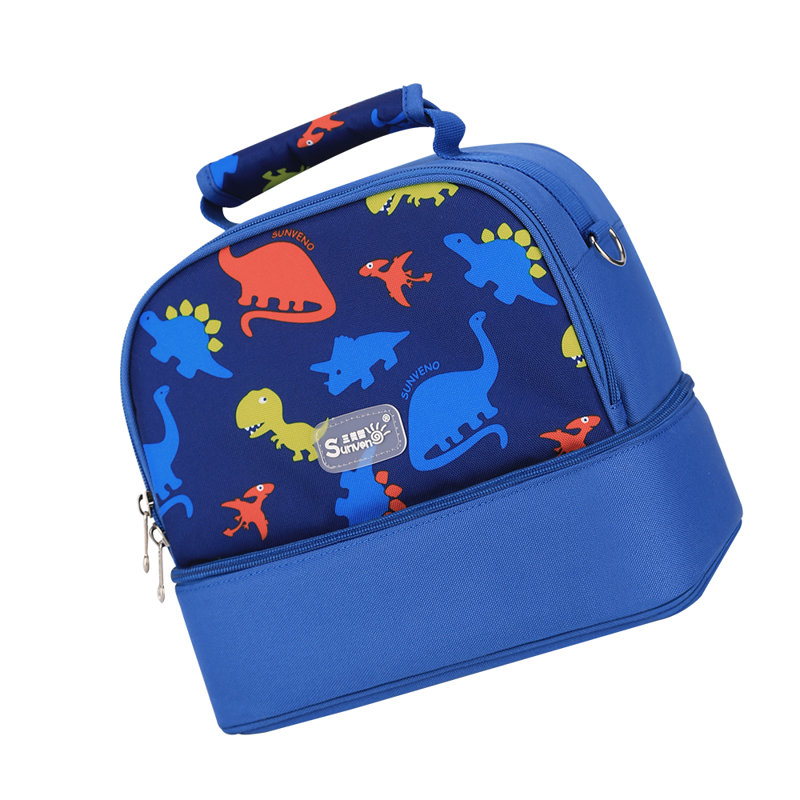 Sac isotherme pique-nique isotherme bleu dinosaure