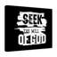 Seek The Will Of God - Wrapped Canvas Print-1685715162