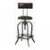 Oswalt Swivel Upholstered Adjustable Height Counter Stool