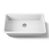 IronTones 33" L x 19" W Dual Mount Kitchen Sink