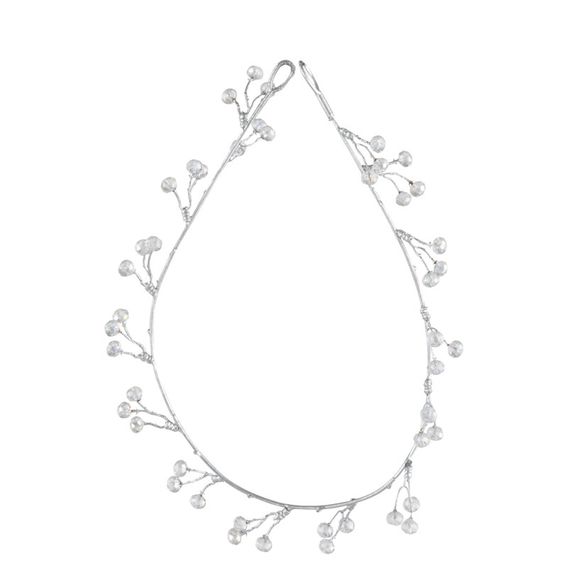 61cm Faux Garland, Silver