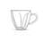 JoyJolt Disney Mickey 3D Espresso Cups, 5.4oz.