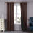 Bursaite 100 Percent Blackout Double Layers Lined Curtain Panel Pair-1142647681-1142647683