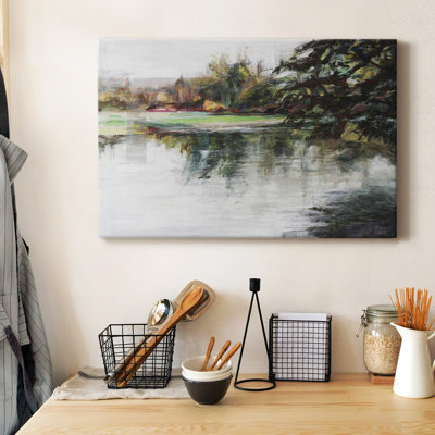 Sur toile tendue avec châssis de qualité supérieure - Prêt à être accroché