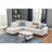 Sectional Sofa With Ottoman-1359440124