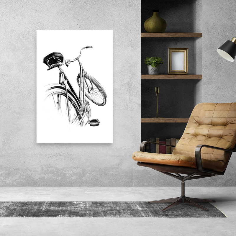 Art rétro sur toile rétro, 48" H x 32" W