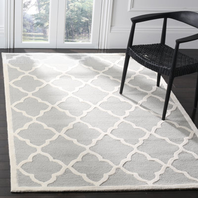 Cannen Hand Tufted Wool Geometric Rug