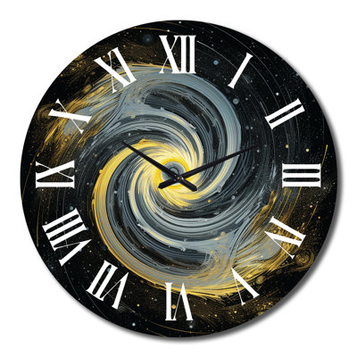 Horloge murale en métal