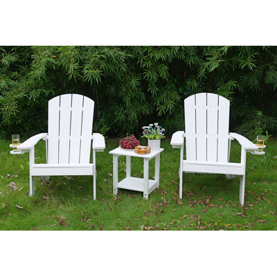 2-Piece All-Season Outdoor Lounge Chairs Perfect For Patio Chats & Garden Leisure Gatherings