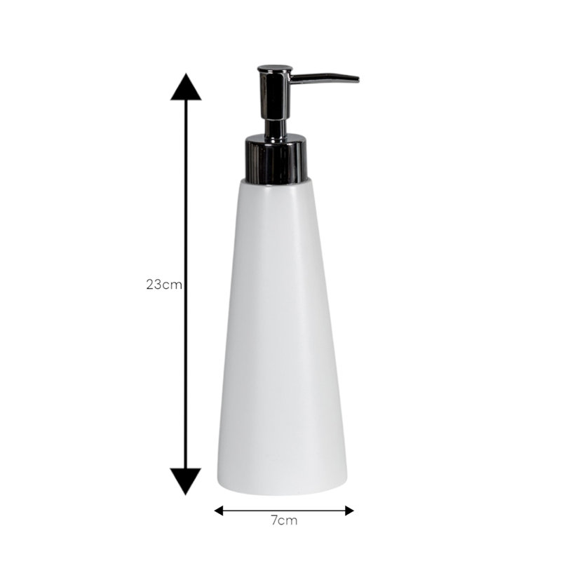 Alto Soap / Lotion Dispenser, White