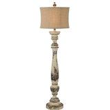 Boulder 65.5" Distressed 3-Way Floor Lamp