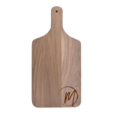 Cercle monogramme - planche à découper M