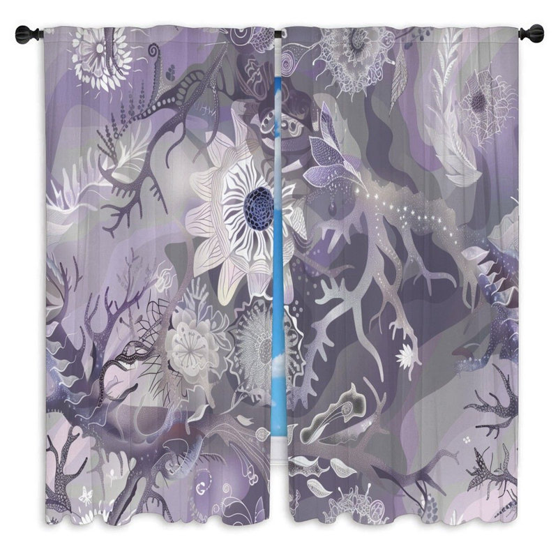Paire de rideaux obscurcissant en polyester Taim, L 20 po x L 52 po
