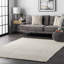 Tapis touffeté à la main en jute / sisal blanc cassé Whalan-1368562618