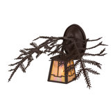 Pine Branch Valley View 1 - Light Outdoor Wall Lantern