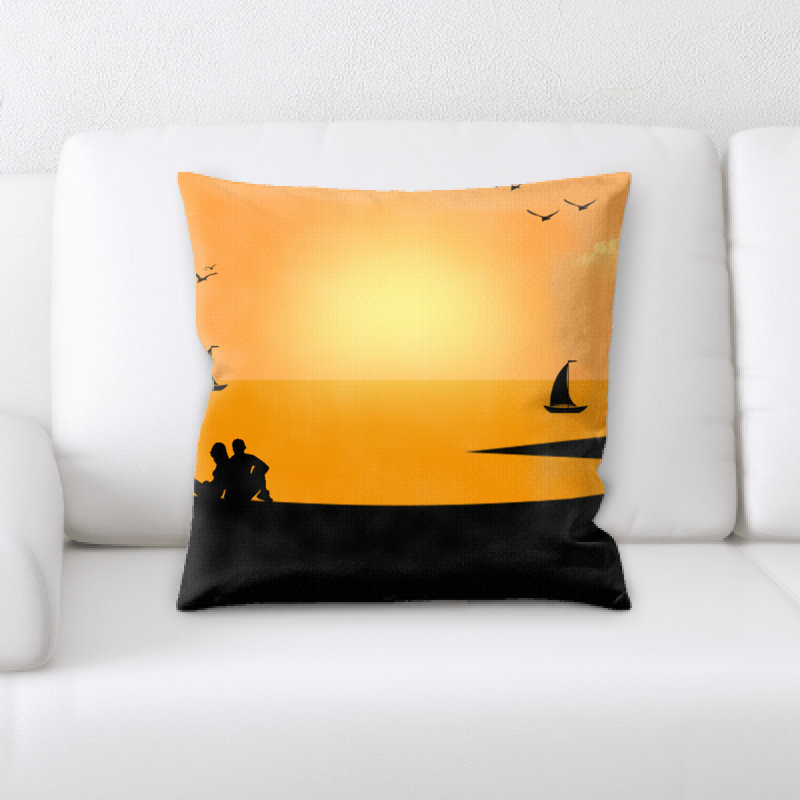 Coussin décoratif art numérique