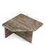 Coffee Table Ciro Silver Travertine-604949375