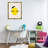 Lemon with Eyelashes Framed Floater Canvas Wall Art by Jessica Beck-1493863258-1506778862
