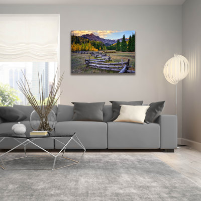 «Mount Sneffels» par Rick Berk, art mural en verre acrylique