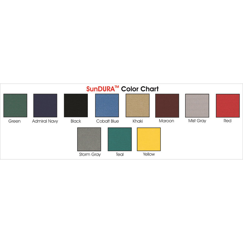 Khaki Sun-DURA 14 Ft. Square Gazebo Replacement Canopy