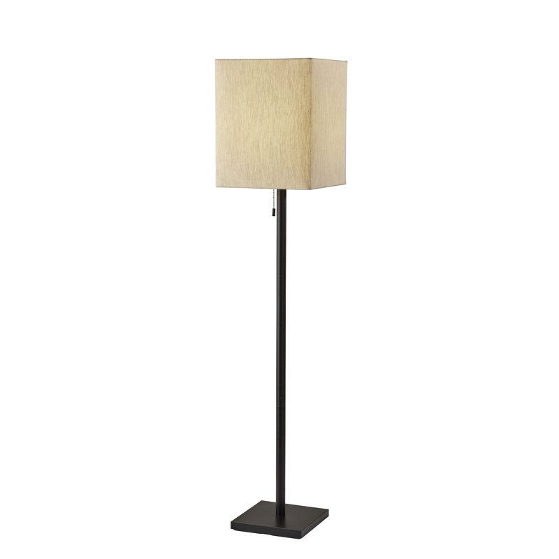 Lampe sur pied 61 po Estelle, Brun pâle, Bronze antique