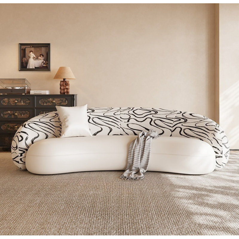 Minimalist Creative Sofa, Cream White