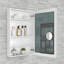 Armoire à pharmacie avec miroir sans cadre Surface
