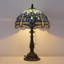 Lampe de table de style libellule Tiffany