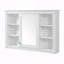 Armoire de rangement murale 42 po avec miroir