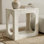 Table de bout avec tablette ouverte Inniss