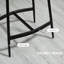 Hallettsville Upholstered Counter Stool with Metal Frame-991104322