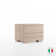 Leonardo - Modern and linear nightstand assembled