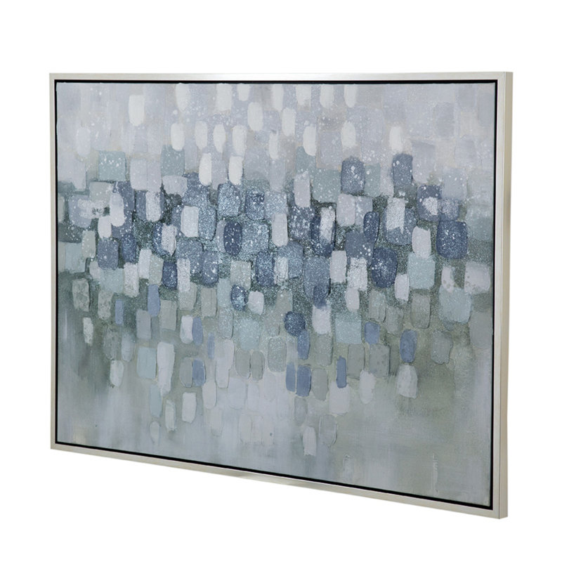 Large Landscape, peinture à l'huile sur cadre