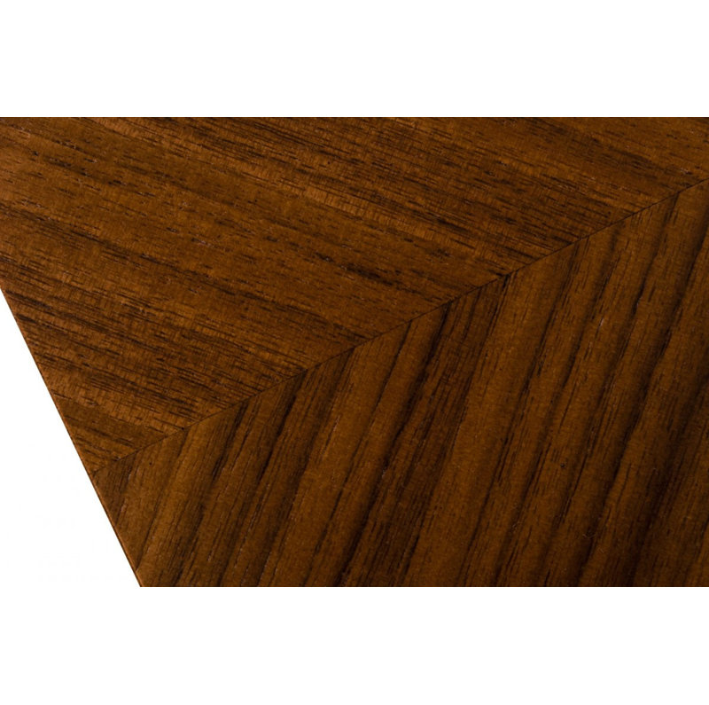 95" Brown Solid Wood Dining Table